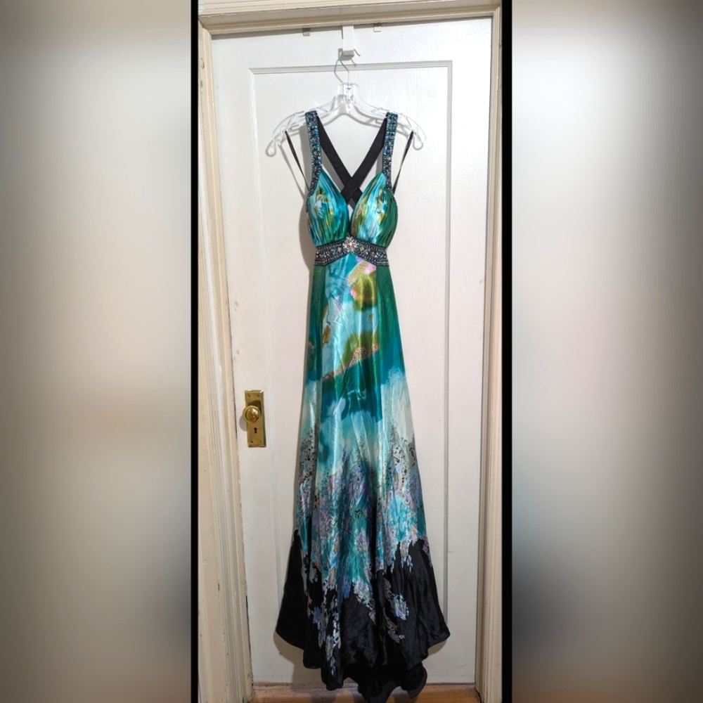 Vintage Tony Bowls Paris Gown -- Evening / Prom  -- Size 0